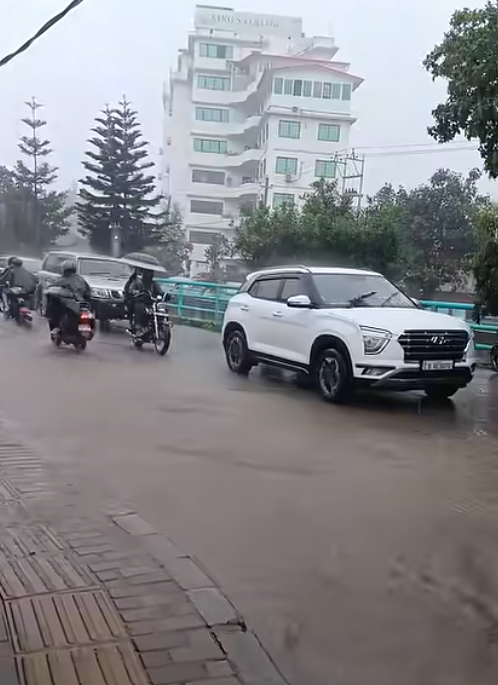 Kathmandu rain